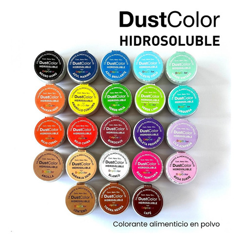 Colorante Hidrosoluble En Polvo Dc Verde Hoja