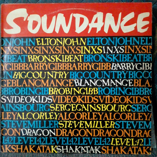 Sound Dance Vinilo Lp Compilado Impecable Inxs Level 42 Estándar