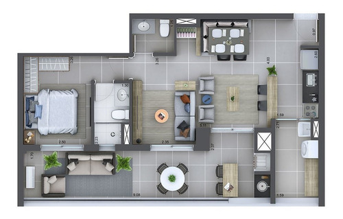 Imagem 27 de 30 de Apartamento À Venda No Bairro Barra Funda - São Paulo/sp - O-1706-6299