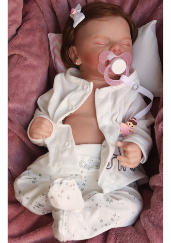 Bebê Reborn Realista Doll Corpo Inteiro Silicone Macio Baby