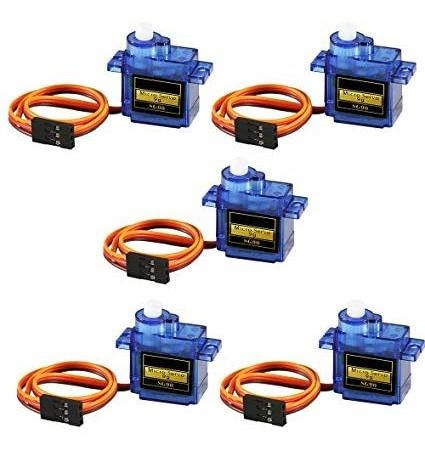 Dorhea 5 Piezas Sg90 Micro Servo Motor Servo De Arduino Mini