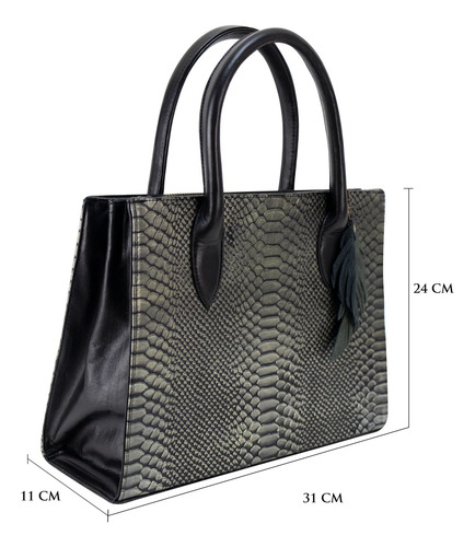 Bolso De 100% Piel Para Dama Hecha En León En Tendencia
