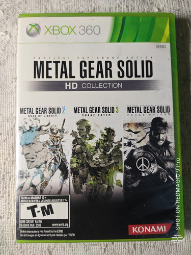 Metal Gear Solid: Colección Hd - Xbox 360 (Usado)