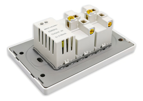 Tomada Parede Entradas Usb Carregador Universal Dispositivo