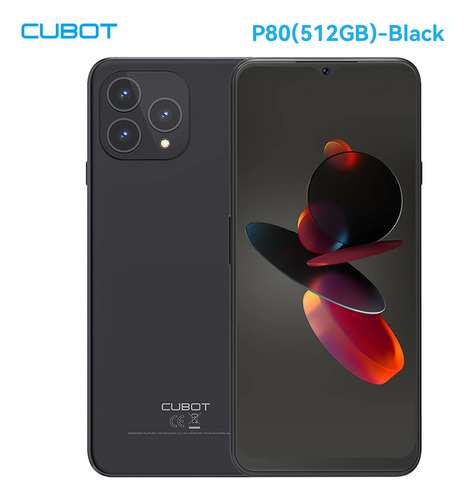 A Smartphone Cubot P80 8 Gb Ram 512 Gb Rom 5200 Mah Nfc Androi
