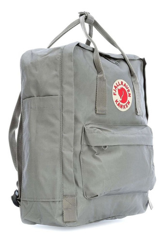 Mochila Fjallraven Kanken Sueca Medium Gris Fog 16 L Premium