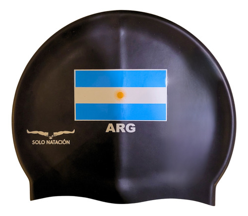 Gorra De Natación Solo Natación Argentina Silicona Varias