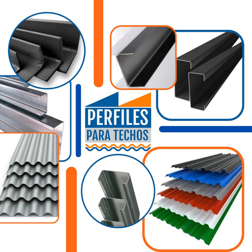 Perfil C 100x50x2.00mm X 6 Metros Galvanizado Perfiles/techo