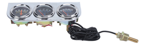 Medidor De Pressão De Óleo, Conjunto De Kit Triplo De 52 Mm,