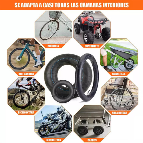 Kit Herramientas Reparacion Bici Pinchazo Llanta Bicicleta