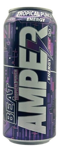 Amper Beat Tropical Punch Energy 473ml-4pzs