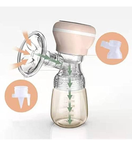 Extractor de leche eléctrico Breast Bump RH-289 rosa pálido