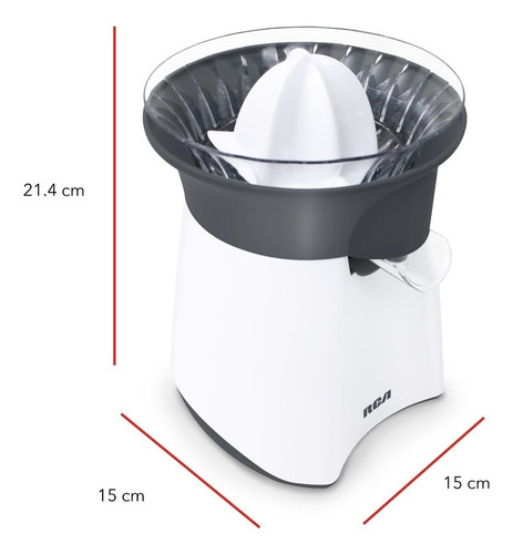 Rca Exprimidor De Cítricos Eléctrico Rc-8004 Blanco/gris