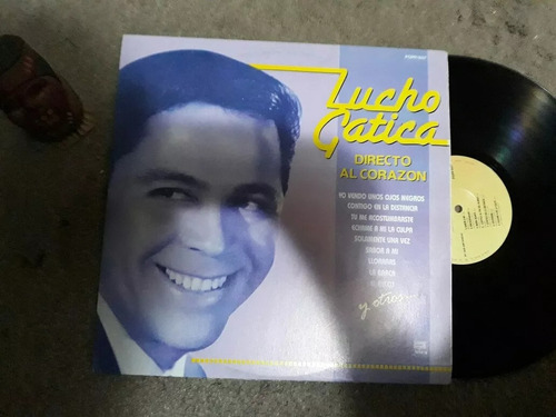 Vinilo Lucho Gatica Grandes Éxitos 1987 El Reloj, La Barca