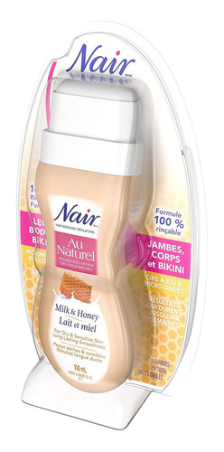 Imagen 4 de 5 de Nair Roll On Leche Y Cera De Miel (3.4 Oz)