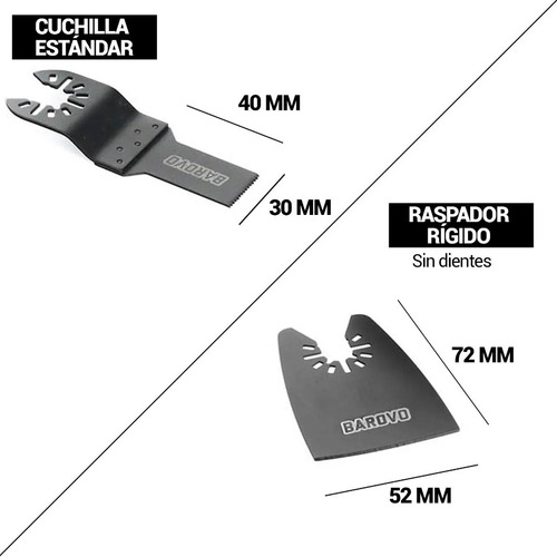 Imagen 3 de 9 de Set 24 Accesorios Multifuncion Barovo Lija Kit Herramienta