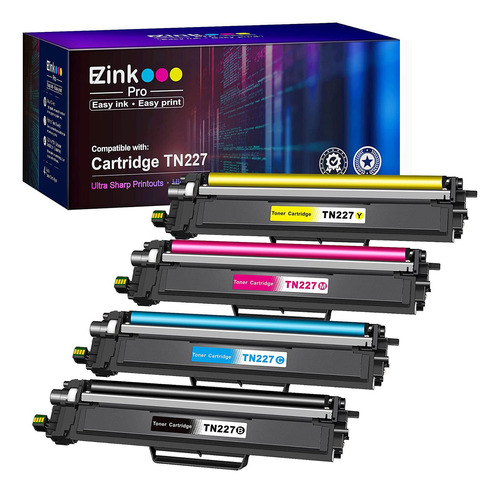 E-z Ink Pro Cartucho De Tóner Compatible Tn227 Tn-227 De Rep