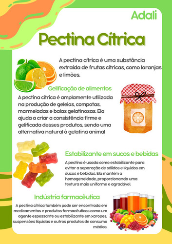 Pectina Cítrica Adali - 100g