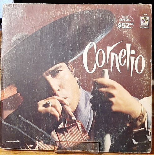 Disco Lp Cornelio Nomas Por Celos Musart #6024