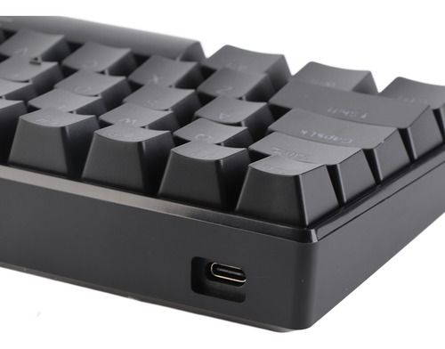 Mini Teclado Para Juegos Con Eje Mecánico Con Cable Rgb De 6