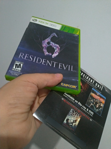 Jogo Xbox 360 Resident Evil 6 Original Completo Excelente (Usado)