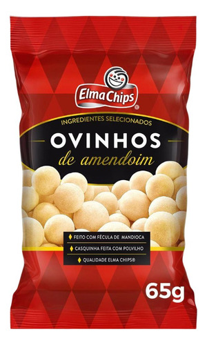 Ovinhos De Amendoim Elma Chips Pacote Pequeno