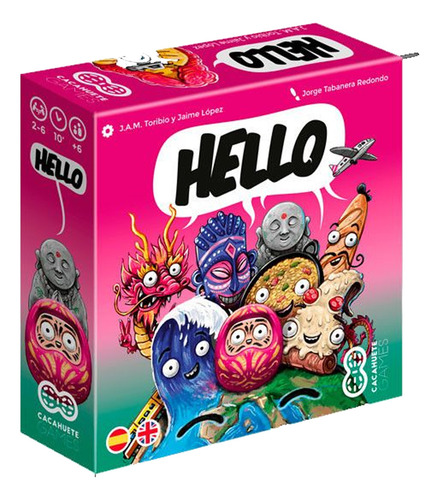 Hola - Hello. Juego De Cartas De Idiomas