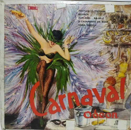 Varios - Carnaval Odeon Lp 10 Brasil La Cueva Musical