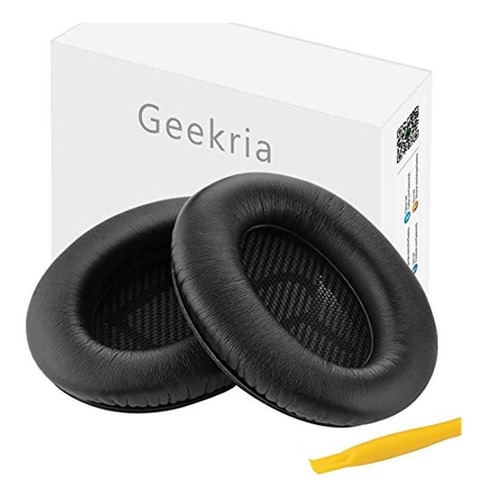 Almohadillas Geekria Almohadillas Para Bose Qc35 Ii, Qc25 Re