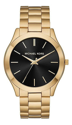 Michael Kors - Reloj De Cuarzo Slim Runway De Acero