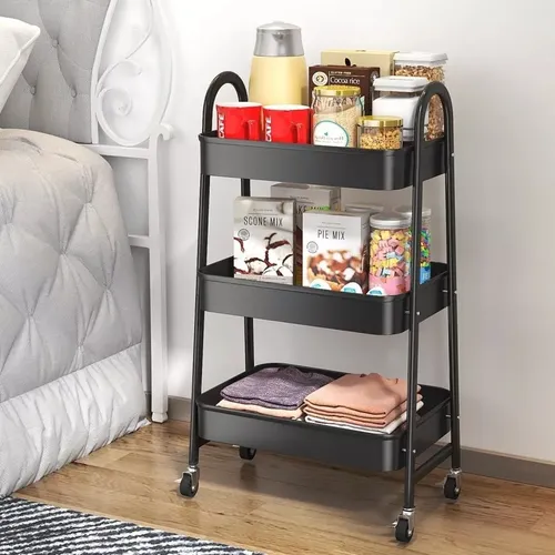Carrito Organizador De Almacenamiento Con 3 Niveles