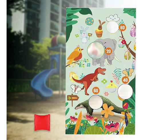 . Sandbag Throwing Game Toss Game Set Para Fiestas