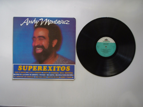 Lp Vinilo Andy Montañez Super Exitos Colombia 1989