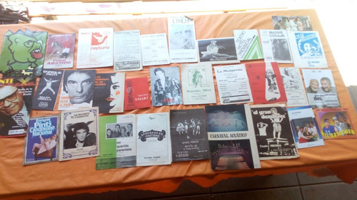 Coleccion 32 Programas Antiguos De Teatro