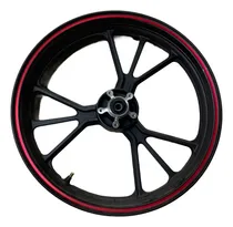 Comprar Llanta Trasera Motomel Sr 200 New Negra C\u002Frojo Con Detall