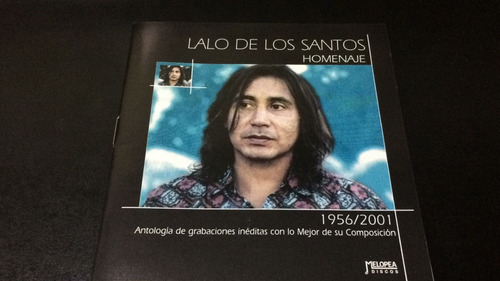 Lalo De Los Santos - Homenaje - Cd Nuevo Cerrado