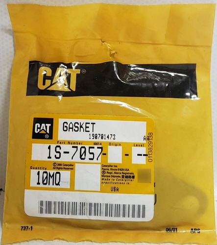 Gasket Sello Caterpillar 1s-7057 1s7057 420-6384 4206384