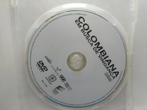 Dvd Colombiana - Zoe Saldana / Lennie James