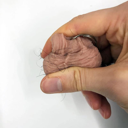 Chaveiro Peludo Engraçado, Chaveiro De Carro, Chaveiro De