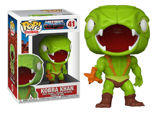 Kobra Khan He-man 41 Motu - Funko Pop Original Nuevo