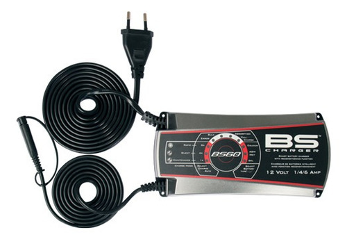 Imagen 4 de 9 de Cargador De Batería Inteligente Para Moto Bs60 12v 1/4/6a