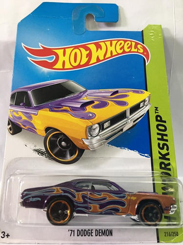 Hot Wheels 71 Dodge Demon Original Hw 1/64 Nuevo Carritos