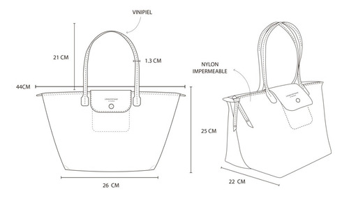Imagen 4 de 4 de Bolsa Dama Casual Marca Long Voyage Coleccion Vagati