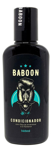 Kit Shampoo Condicionador E Leave-in Para Cabelo Baboon