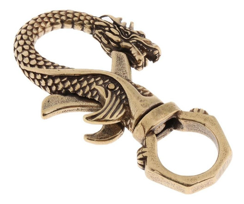 Chaveiro Vintage Em Latão Chaveiro À Mão