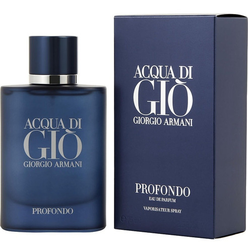 Imagen 1 de 8 de Perfume  Acqua Di Gio Profondo 125ml By Armani