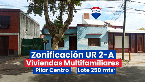 En Venta Gran Lote Apto Desarrollo En Pilar Centro