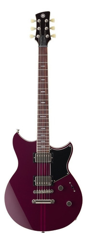 Guitarra eléctrica Yamaha Revstar Standard RSS20 de arce/caoba con cámara 2022 hot merlot poliuretano brillante con diapasón de palo de rosa