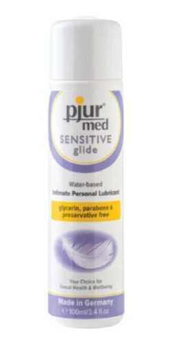 Lubricante Pjur Med Sensitive Piel Sensible Sin Aditivos