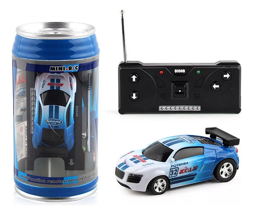 Mini Coke Can Rc, Radio, Control Remoto, Microcoche De Carre